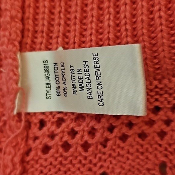 JOLIE & JOY Crochet Lace-up Back Strappy Peekaboo Surplice Baddie Crop Top - Picture 6 of 7